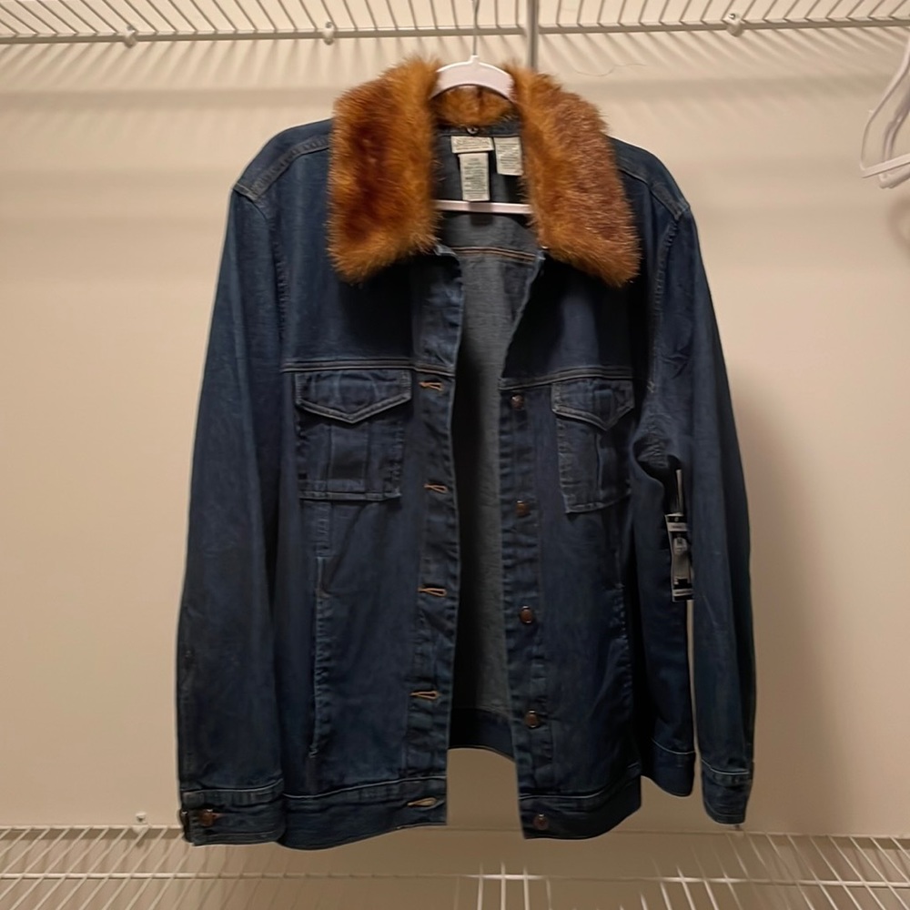 Jean Jacket with Fur